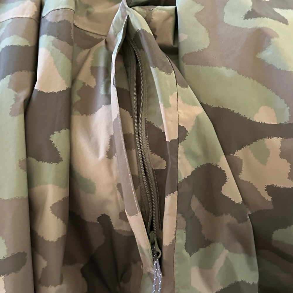 Columbia Camo Rain Jacket Mens XXL Lightweight Hooded Windbreaker Outdoor - Picture 8 of 10